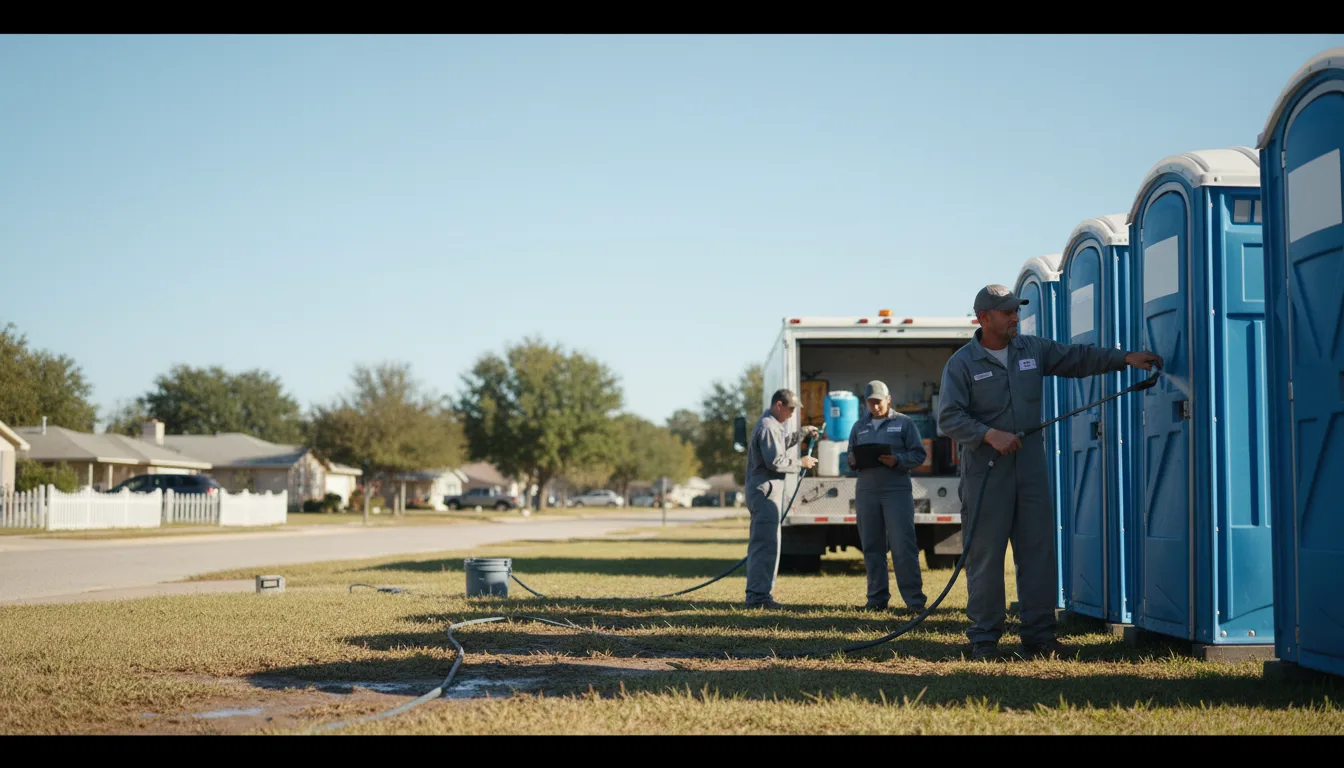 Long-Term Portable Toilet Rental in Roseville, MI near me